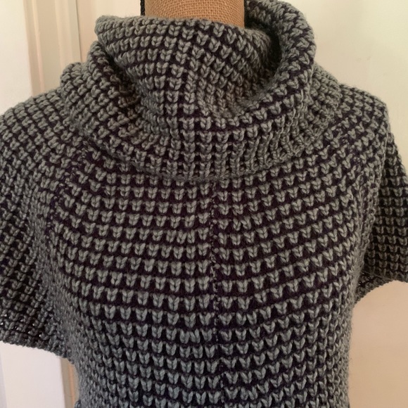 Gray & Purple Sweater Dress Orange Fashion Village - Picture 3 of 9